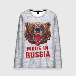 Мужской лонгслив Bear: Made in Russia
