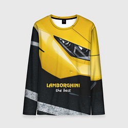 Лонгслив мужской Lamborghini the best, цвет: 3D-принт