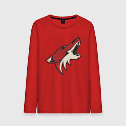 Лонгслив хлопковый мужской Phoenix Coyotes, цвет: красный