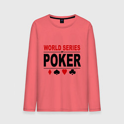 Мужской лонгслив World series of poker