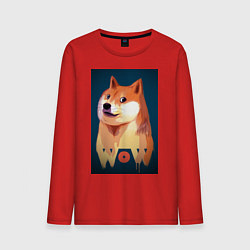 Мужской лонгслив Wow Doge