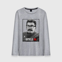 Мужской лонгслив Stalin: Style in