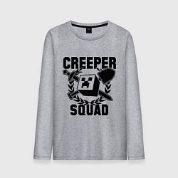 Мужской лонгслив Creeper Squad