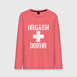 Мужской лонгслив Orgasm + donor