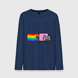 Мужской лонгслив Nyan Cat