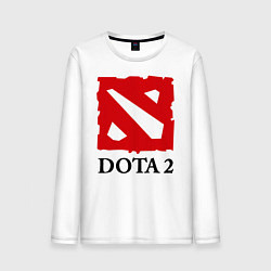 Мужской лонгслив Dota 2: Logo