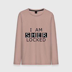 Мужской лонгслив I am Sherlocked