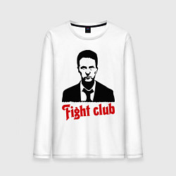 Мужской лонгслив Fight Club: Edward Norton