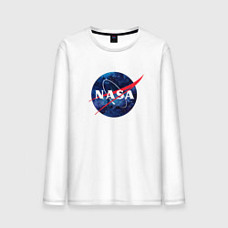 Мужской лонгслив NASA: Cosmic Logo