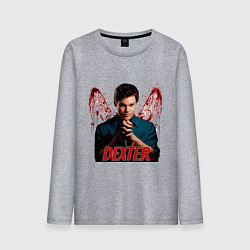 Мужской лонгслив Dexter: Blooded wings