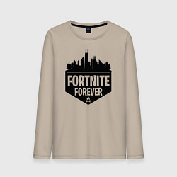 Лонгслив хлопковый мужской Fortnite Forever, цвет: миндальный