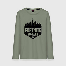 Лонгслив хлопковый мужской Fortnite Forever, цвет: авокадо