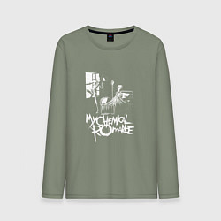 Лонгслив хлопковый мужской My Chemical Romance, цвет: авокадо
