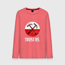 Мужской лонгслив Trust us