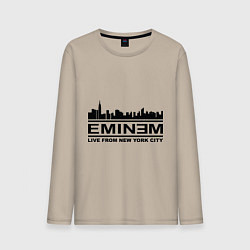 Мужской лонгслив Eminem: Live from NY