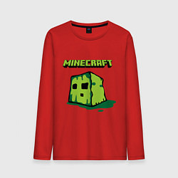 Мужской лонгслив Minecraft Creeper