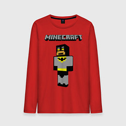 Мужской лонгслив Minecraft Batman