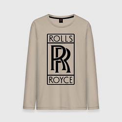 Мужской лонгслив Rolls-Royce logo