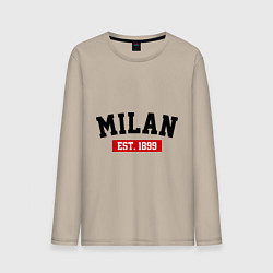 Мужской лонгслив FC Milan Est. 1899