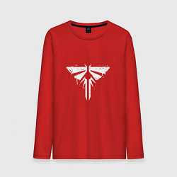 Лонгслив хлопковый мужской Firefly Graffiti, цвет: красный