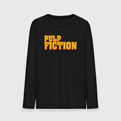 Лонгслив хлопковый мужской Pulp Fiction, цвет: черный