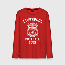 Лонгслив хлопковый мужской Liverpool: Football Club, цвет: красный