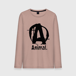 Мужской лонгслив Animal Logo