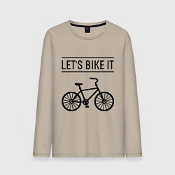 Мужской лонгслив Lets bike it