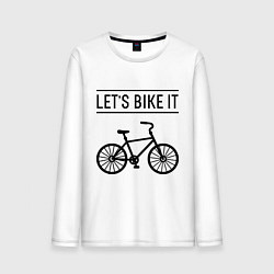 Мужской лонгслив Lets bike it