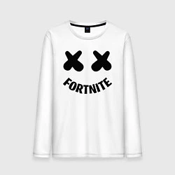 Лонгслив хлопковый мужской FORTNITE x MARSHMELLO, цвет: белый