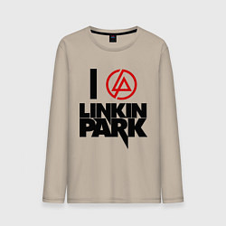 Мужской лонгслив I love Linkin Park