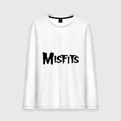 Мужской лонгслив Misfits logo