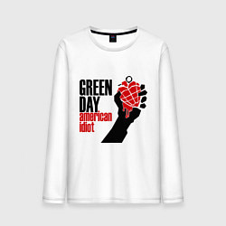 Мужской лонгслив Green Day: American idiot