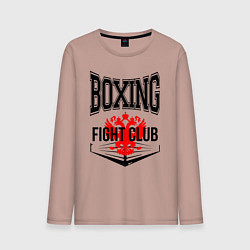 Мужской лонгслив Boxing fight club Russia