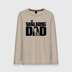 Мужской лонгслив The walking dad