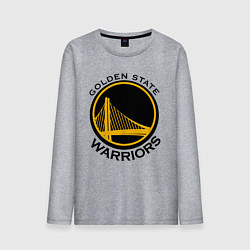 Лонгслив хлопковый мужской GOLDEN STATE WARRIORS, цвет: меланж