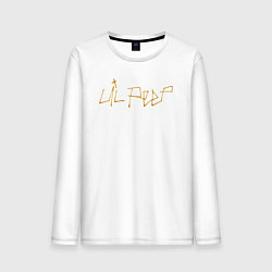 Мужской лонгслив LIL PEEP GOLDEN LOGO