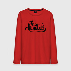 Мужской лонгслив Handball lettering