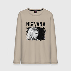 Мужской лонгслив NIRVANA