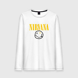 Мужской лонгслив NIRVANA