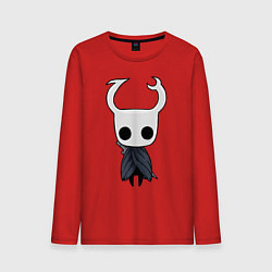 Лонгслив хлопковый мужской Рыцарь Hollow Knight, цвет: красный