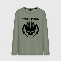 Лонгслив хлопковый мужской THE OFFSPRING, цвет: авокадо