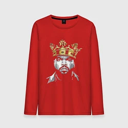 Лонгслив хлопковый мужской Ice Cube King, цвет: красный
