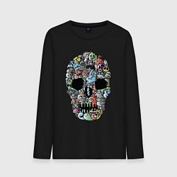 Мужской лонгслив Tosh Cool skull