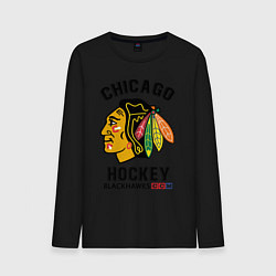 Мужской лонгслив CHICAGO BLACKHAWKS NHL