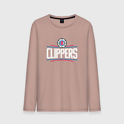 Мужской лонгслив Los Angeles Clippers