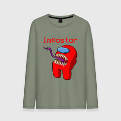 Мужской лонгслив AMONG US - IMPOSTOR
