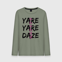 Мужской лонгслив YARE YARE DAZE