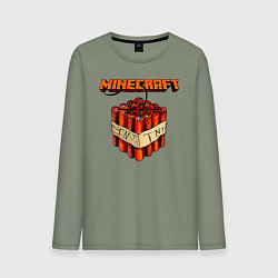 Мужской лонгслив Minecraft