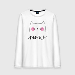 Мужской лонгслив Meow